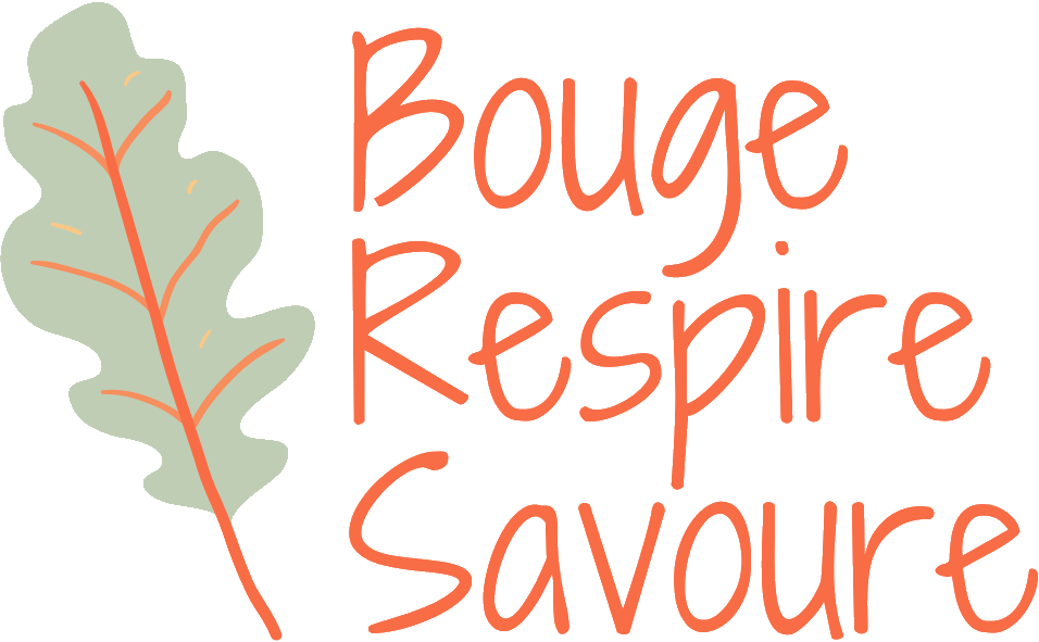 Logo Bouge Respire Savoure, Laetitia Thiellement naturopathe et coach